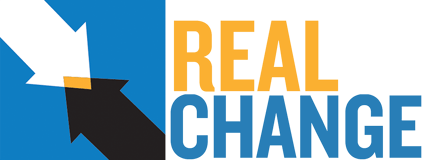 Real Change logo